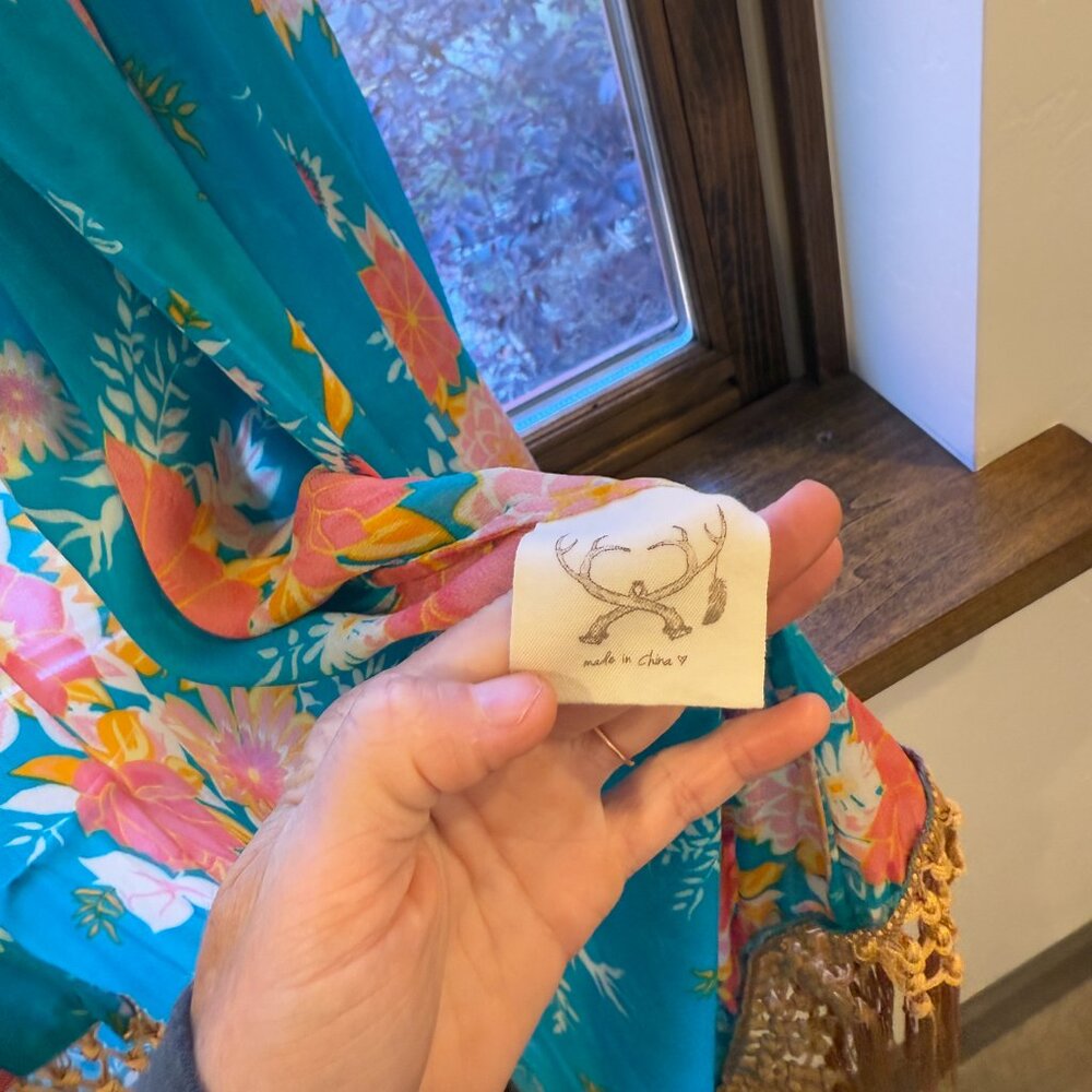 Spell Jagger Kimono Pristine Condition - image 5